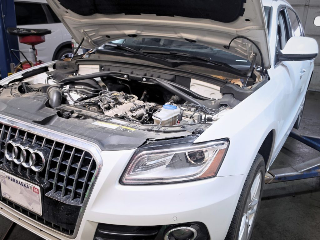 2017 Audi Q5 at Westgate High Tech Auto Care for check engine light and drivability diagnostics